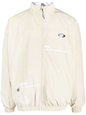 

Logo-print lightweight jacket, AAPE BY *A BATHING APE® Logo-print lightweight jacket