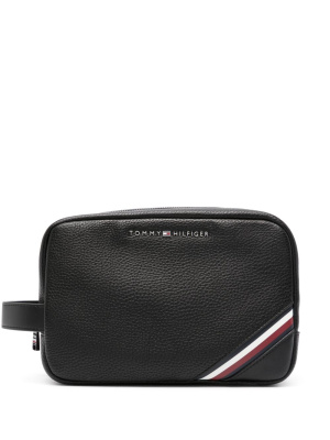 

Central logo-plaque wash bag, Tommy Hilfiger Central logo-plaque wash bag