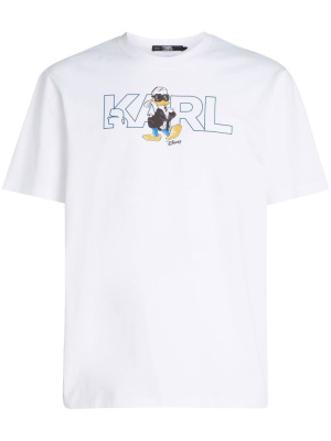 

X Disney logo T-shirt, Karl Lagerfeld X Disney logo T-shirt
