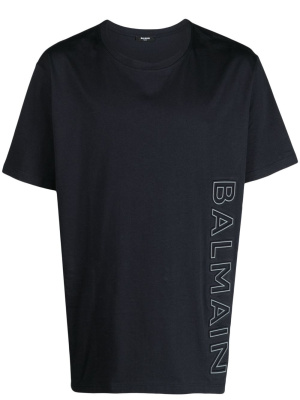 

Logo-embossed cotton T-shirt, Balmain Logo-embossed cotton T-shirt