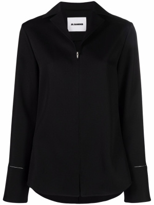 

Zip-up fitted shirt jacket, Jil Sander Zip-up fitted shirt jacket