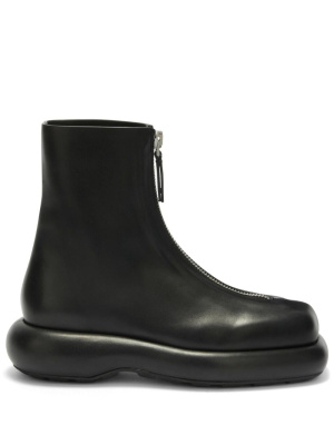 

Zip-up leather boots, Jil Sander Zip-up leather boots