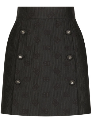 

Logo jacquard mini skirt, Dolce & Gabbana Logo jacquard mini skirt