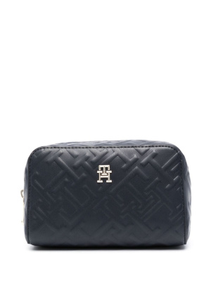 

Iconic embossed make up bag, Tommy Hilfiger Iconic embossed make up bag