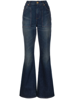 

High-rise flared jeans, Balmain High-rise flared jeans