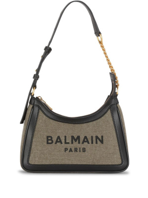 

Small logo-print shoulder bag, Balmain Small logo-print shoulder bag