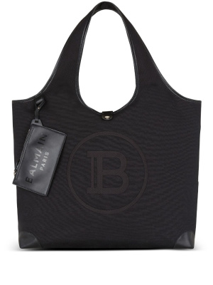 

Logo-embroidered tote bag, Balmain Logo-embroidered tote bag