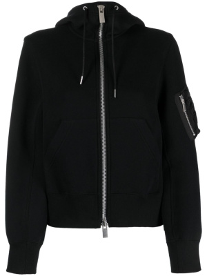 

Sponge Sweat cotton-blend hoodie, Sacai Sponge Sweat cotton-blend hoodie