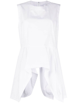 

Handkerchief-hem cotton top, Comme Des Garçons Handkerchief-hem cotton top