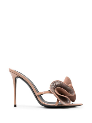 

Intriigo Charmante 105mm suede mules, Giuseppe Zanotti Intriigo Charmante 105mm suede mules