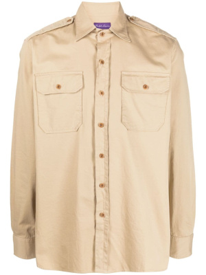 

Long-sleeved cotton shirt, Ralph Lauren Purple Label Long-sleeved cotton shirt