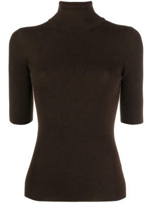 

Short-sleeved ribbed jumper, Theory Short-sleeved ribbed jumper