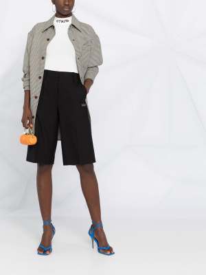 

Tailored cut knee-length shorts, Off-White Tailored cut knee-length shorts