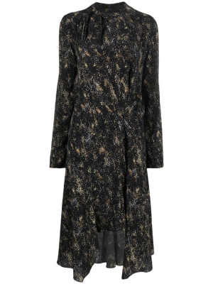 

Printed silk midi dress, ISABEL MARANT Printed silk midi dress