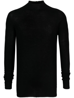 

Ribbed-knit high-neck jumper, Rick Owens Ribbed-knit high-neck jumper