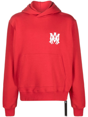 

Logo-print cotton hoodie, AMIRI Logo-print cotton hoodie