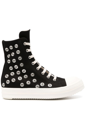 

Rubber-toecap hi-top sneakers, Rick Owens DRKSHDW Rubber-toecap hi-top sneakers