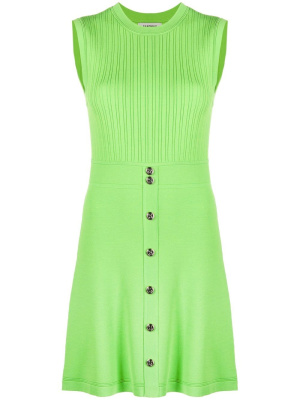 

Ribbed knit A-line dress, SANDRO Ribbed knit A-line dress