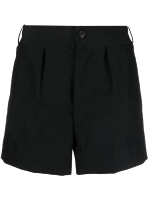 

Four-stitch logo short shorts, Maison Margiela Four-stitch logo short shorts