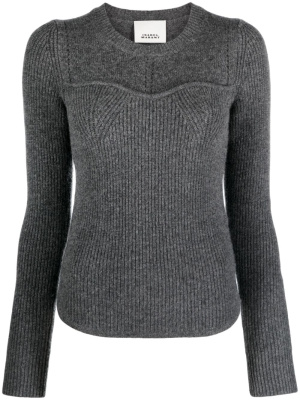 

Crew-neck ribbed jumper, ISABEL MARANT Crew-neck ribbed jumper