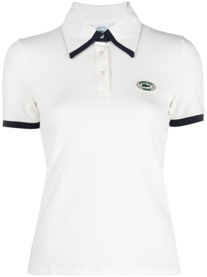 

X Lacoste logo-embroidered polo shirt, Sporty & Rich X Lacoste logo-embroidered polo shirt
