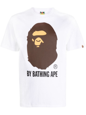 

Logo-print cotton T-shirt, A BATHING APE® Logo-print cotton T-shirt