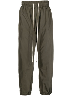 

Relaxed logo-tape track pants, DOMREBEL Relaxed logo-tape track pants