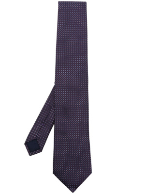 

Geometric-print silk tie, Corneliani Geometric-print silk tie