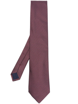 

Geometric-print silk tie, Corneliani Geometric-print silk tie