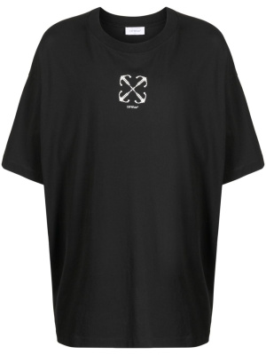 

Arrow-print short-sleeve T-shirt, Off-White Arrow-print short-sleeve T-shirt