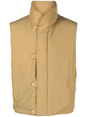 

Button-front padded gilet, Lemaire Button-front padded gilet