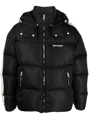 

Logo-print padded jacket, Palm Angels Logo-print padded jacket