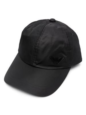 

Logo-plaque cotton cap, Emporio Armani Logo-plaque cotton cap