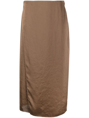 

Wrap midi skirt, Theory Wrap midi skirt