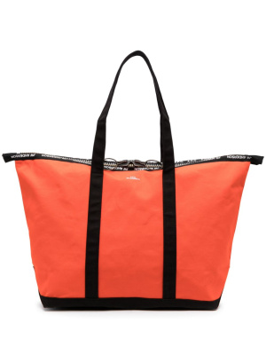 

X JW Anderson logo-print tote bag, A.P.C. X JW Anderson logo-print tote bag