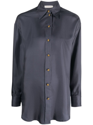 

Straight-point collar silk shirt, ZIMMERMANN Straight-point collar silk shirt