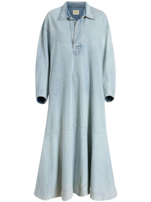 

The Franka denim dress, KHAITE The Franka denim dress