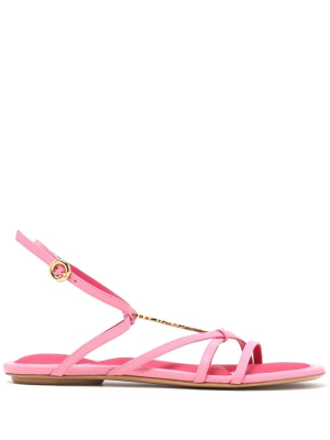 

Les Sandales Pralu flat sandals, Jacquemus Les Sandales Pralu flat sandals