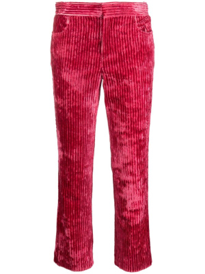 

Mid-rise corduroy cropped trousers, ISABEL MARANT Mid-rise corduroy cropped trousers