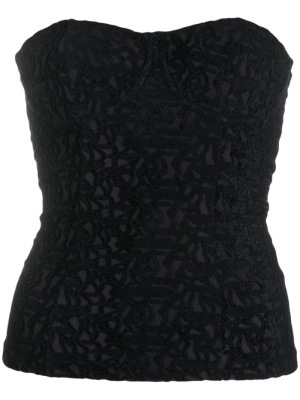 

Dolina brocade-effect corset-style top, ISABEL MARANT Dolina brocade-effect corset-style top