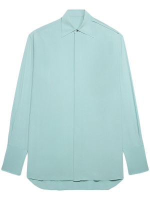 

Long-sleeve shirtdress, AMI Paris Long-sleeve shirtdress