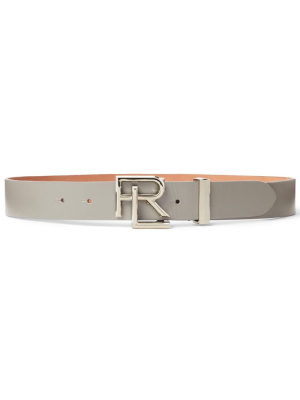 

Logo-buckle leather belt, Ralph Lauren Collection Logo-buckle leather belt