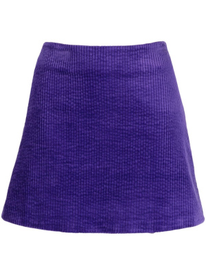 

Corduroy high-waisted miniskirt, GANNI Corduroy high-waisted miniskirt