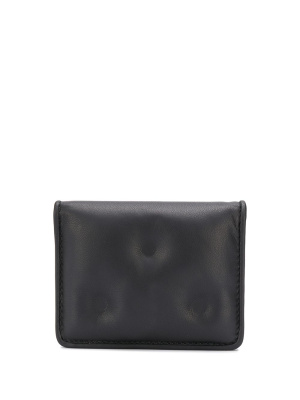 

Signature four-stitch and number list patch cardholder, Maison Margiela Signature four-stitch and number list patch cardholder