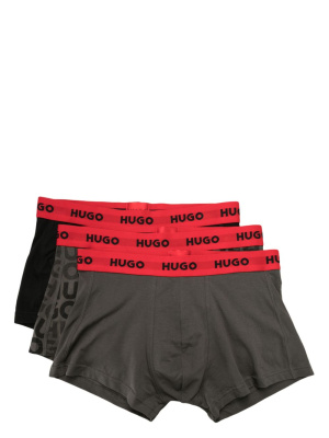 

Logo-waistband boxers (pack of three), HUGO Logo-waistband boxers (pack of three)