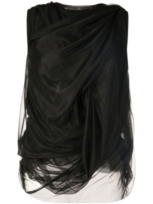 

Draped sleeveless top, Junya Watanabe Draped sleeveless top