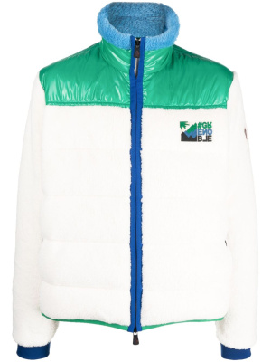 

Colour-block fleece jacket, Moncler Grenoble Colour-block fleece jacket