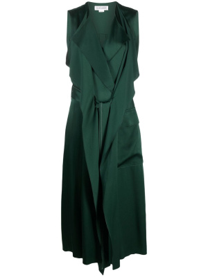 

Trench V-neck dress, Victoria Beckham Trench V-neck dress