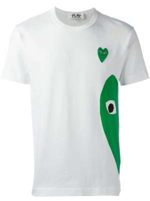 

Logo print T-shirt, Comme Des Garçons Play Logo print T-shirt