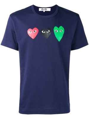 

Heart logo T-shirt, Comme Des Garçons Play Heart logo T-shirt